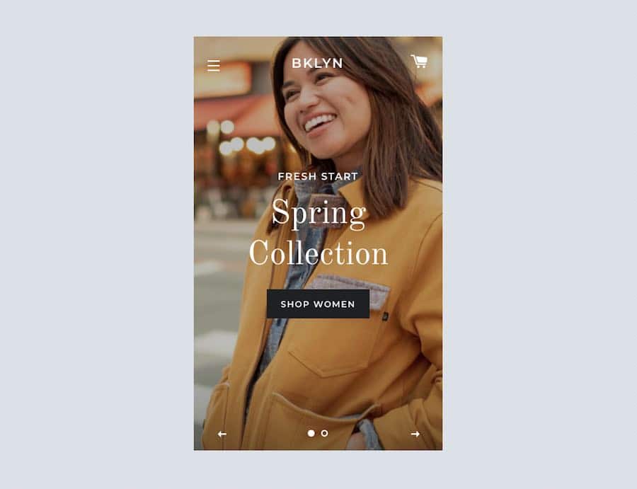 Un thème Shopify adaptatif