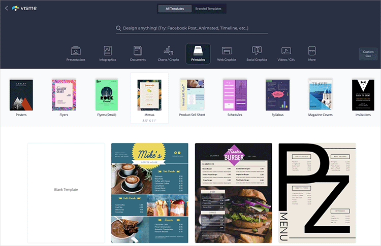 Visme : une alternative à Canva