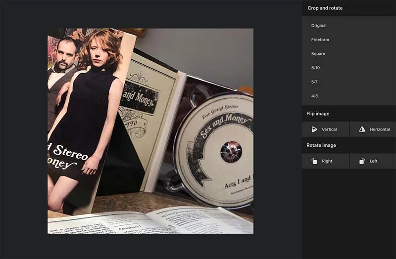 Bien que Shopify vous donne accès à un éditeur de photos qui vous permet de recadrer manuellement vos images dans des proportions cohérentes, il serait préférable que cela se fasse automatiquement.