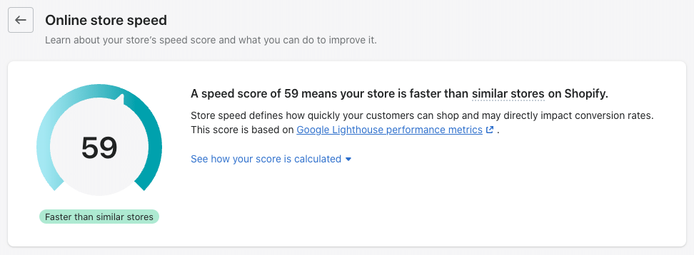 Le nouveau rapport de Shopify sur la vitesse