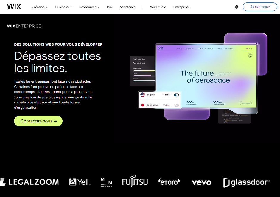 Wix Entreprise