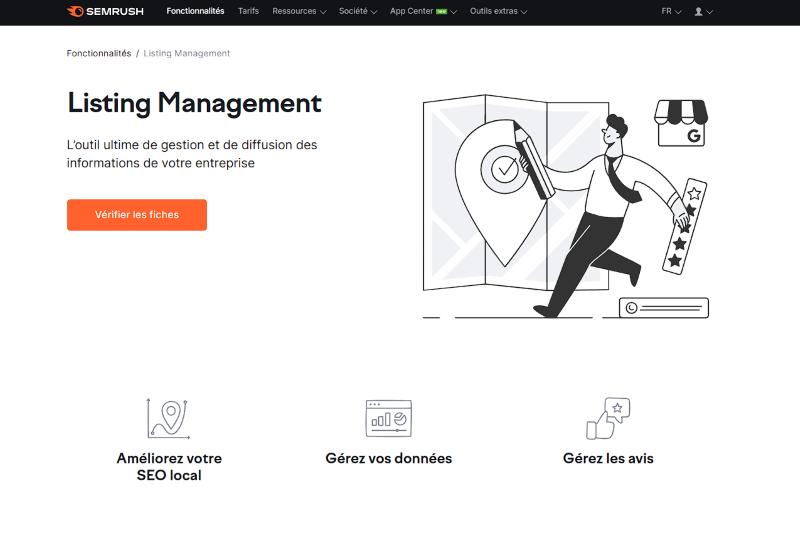 L'add-on de Semrush pour SEO