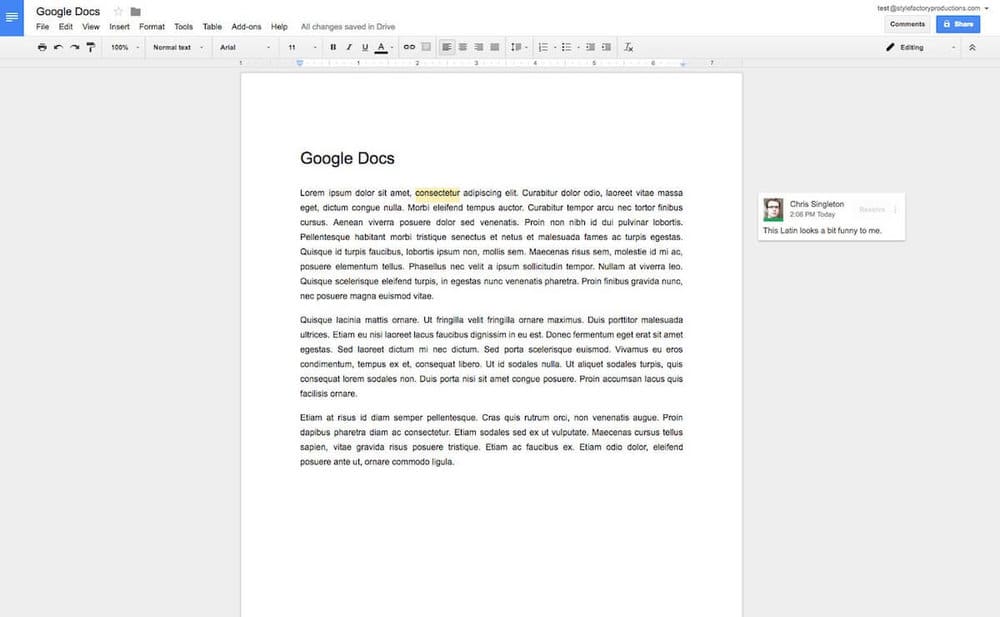 Google Docs — in a Microsoft 365 vs Google Workspace comparison, the collaboration features of the Google apps are arguably better.