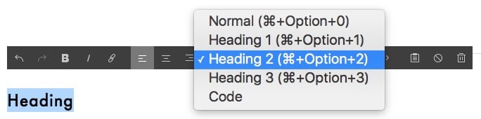 Adding SEO headings in Squarespace correctly