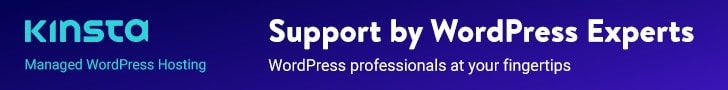 Kinsta hosting for WordPress