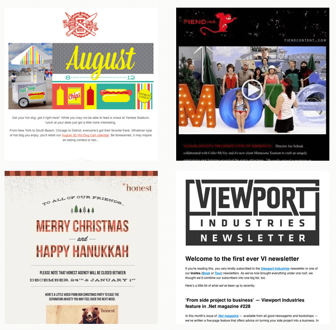 Mailchimp templates