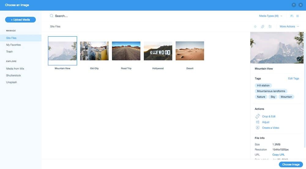 hanks to its ‘media manager,’ Wix makes the management of images, documents and other content much easier than in Squarespace.