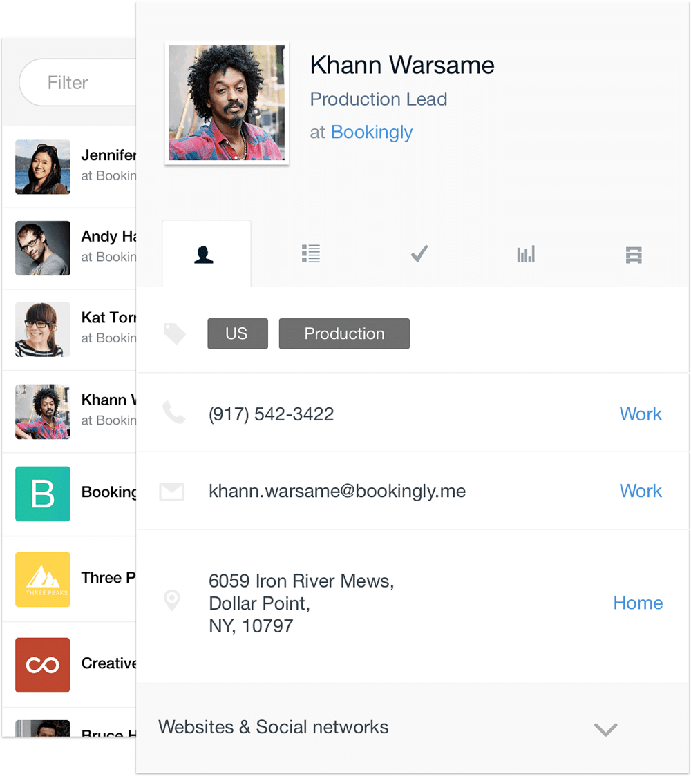 Capsule's mobile app