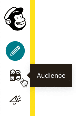 Mailchimp interface icons