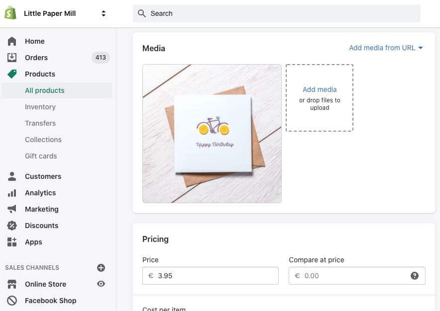 Shopify Stock Price
