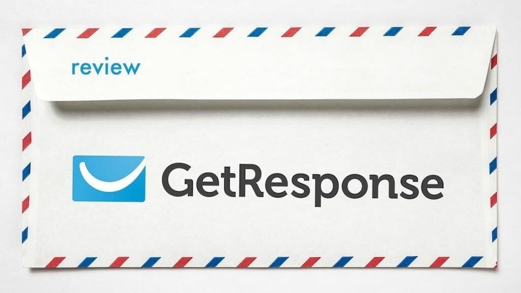 Getresponse review (image of the company logo on an envelope).