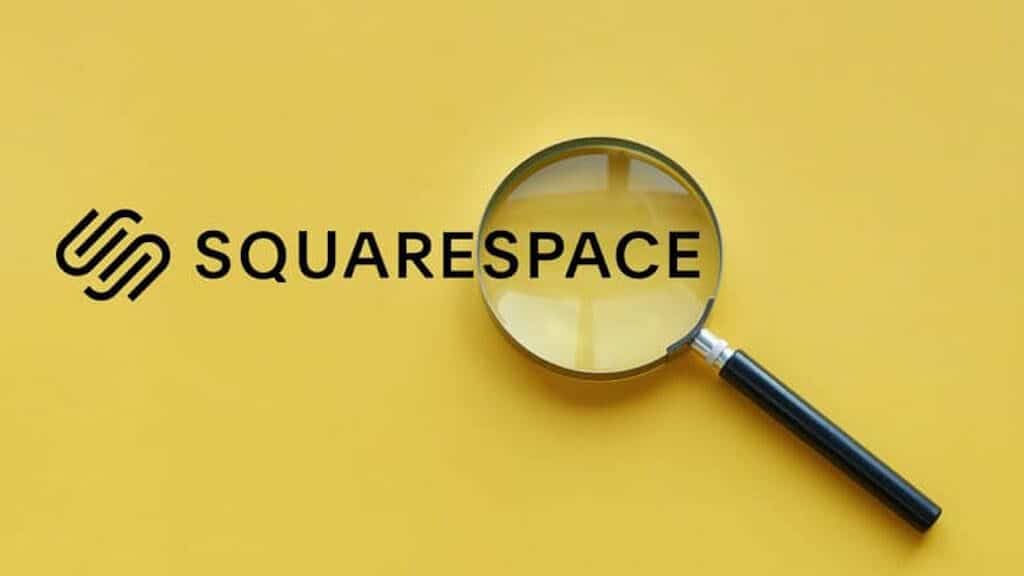 Squarespace SEO (image of the Squarespace logo beside a magnifying glass).