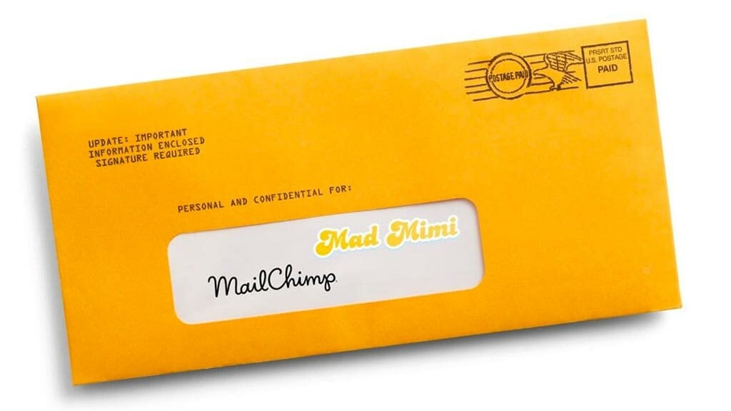 Mad Mimi vs Mailchimp - images of the two logos side by side.