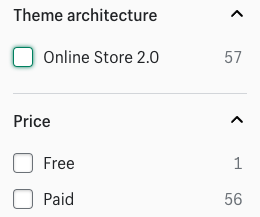 Shopify themes are now available in a new format, 'Online Store 2.0'