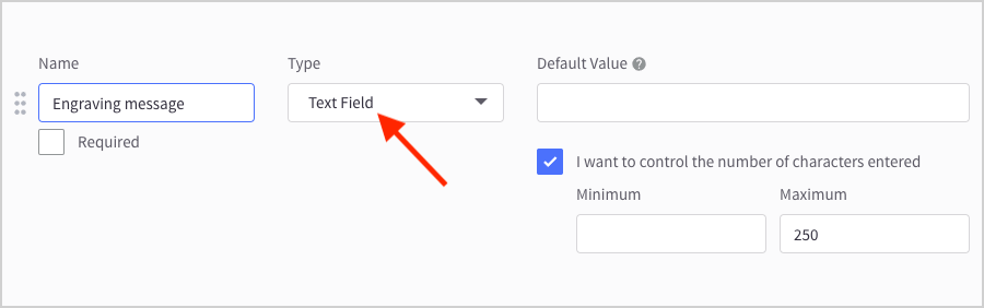 Setting up custom fields in BigCommerce