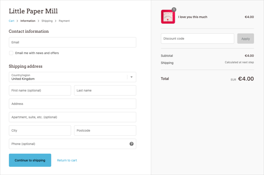 Testing the Shopify checkout process is a vital task in a Shopify launch checklist.