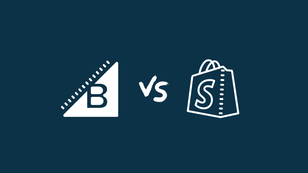BigCommerce vs Shopify graphic