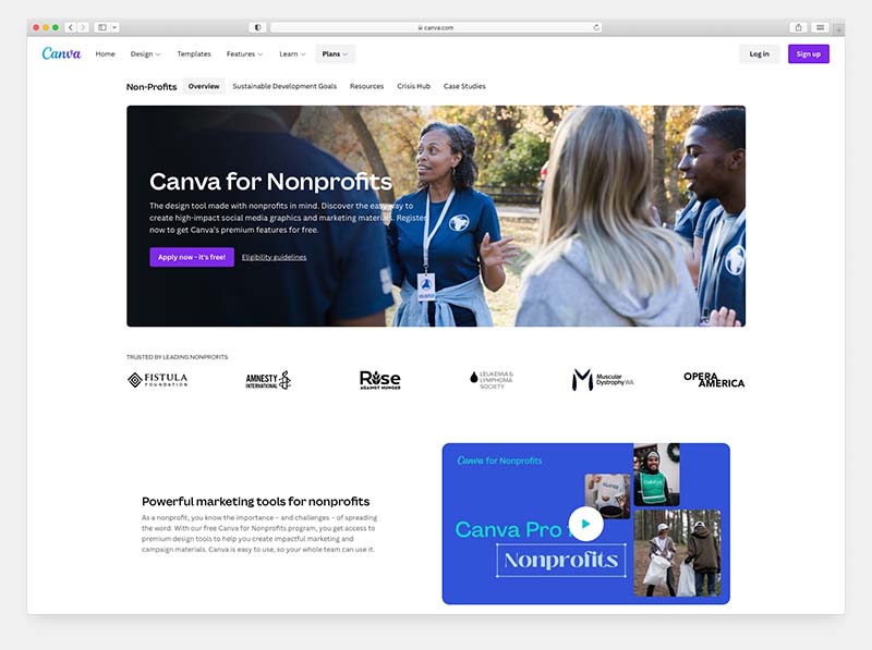 Canva for Nonprofits