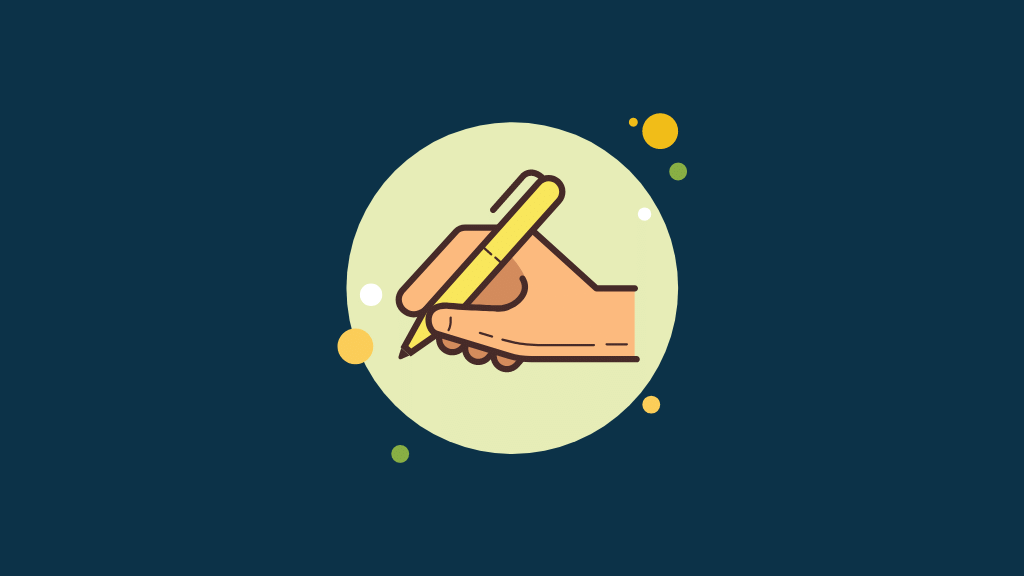 Writer icon – finding a good writer is key to the success of a blog.