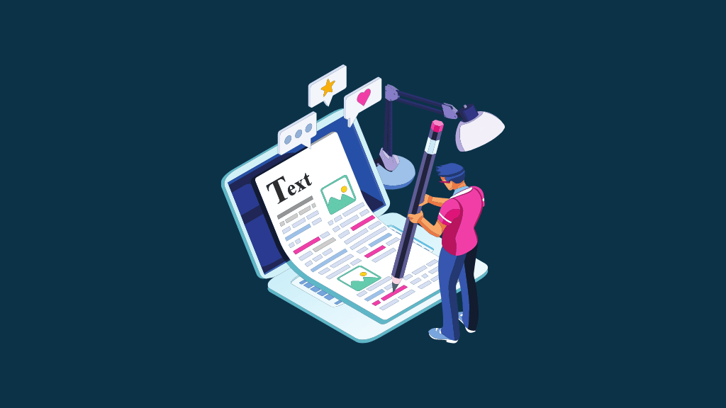 Long form content infographic