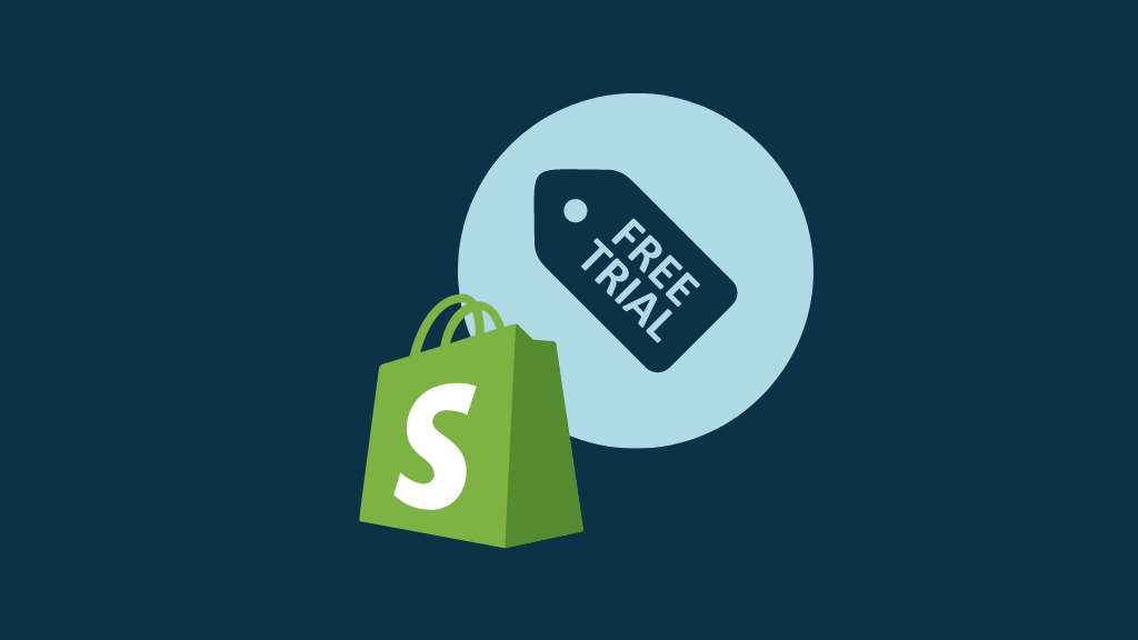 Start a free trial on the Shopify eCommerce site