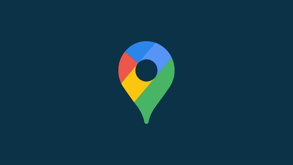 Location marker in the Google Business colors.