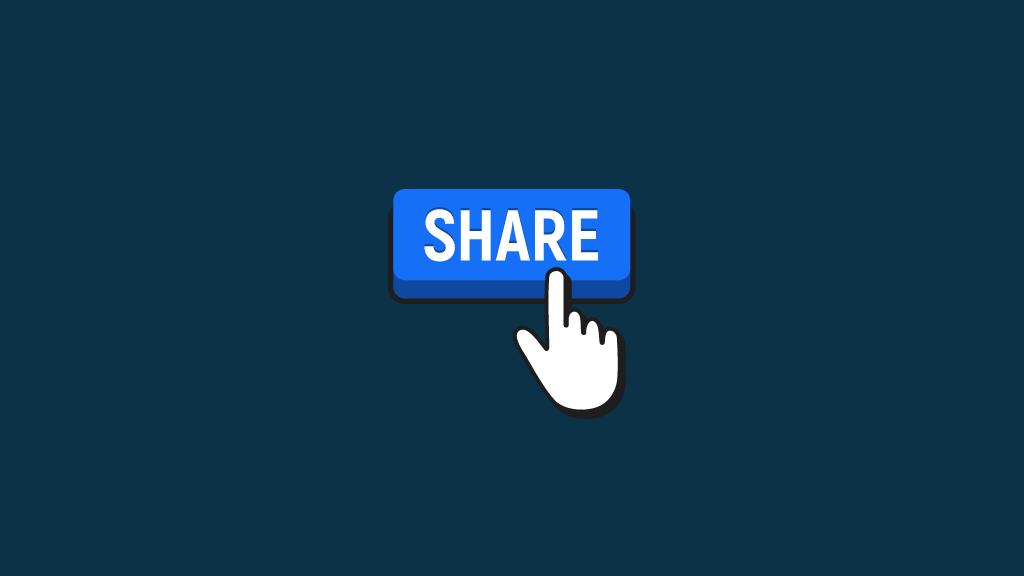 Image of a share button