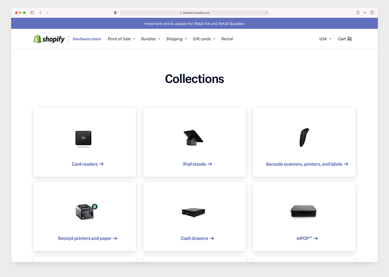 The Shopify hardware store