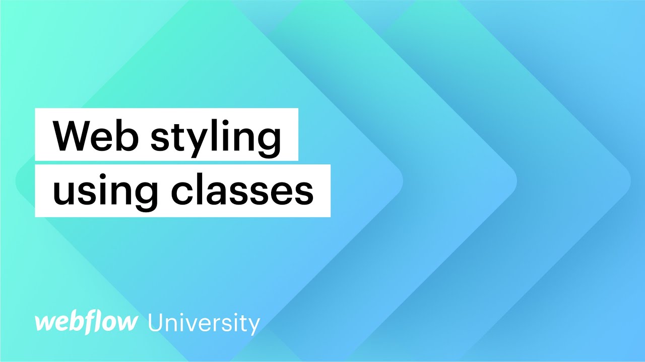 Background styles - Webflow University Documentation