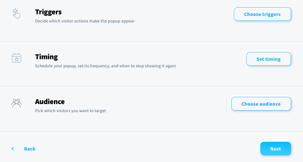 Form controls in GetResponse.