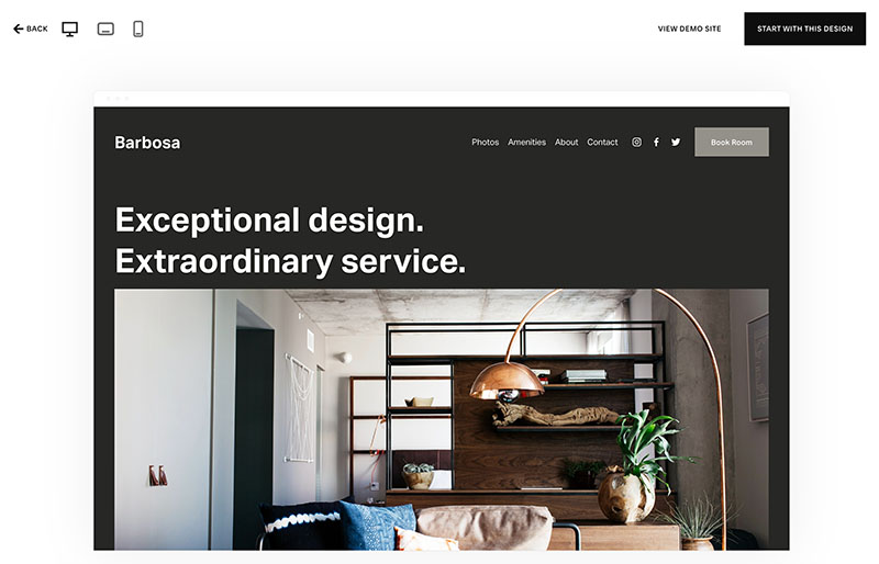 Squarespace 7.1 template