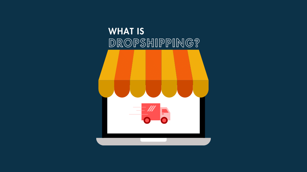 'What is dropshipping?' graphic