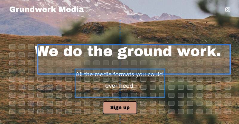 Positioning elements using Squarespace's snap-to-grid Fluid Engine page editor
