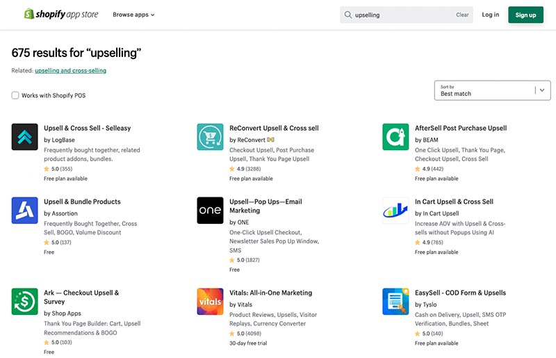 Shopify apps.
