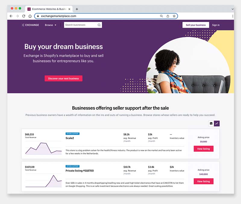 How to Buy a Shopify Store using Shopify Exchange (2022)