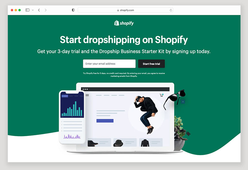 The Shopify Dropshipping Starter Kit.