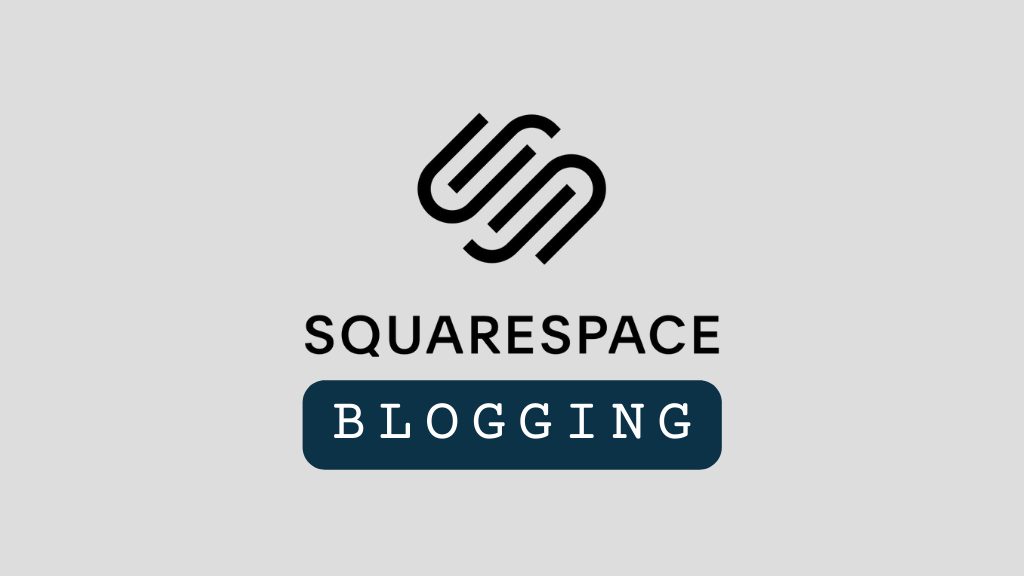 Squarespace blogging (graphic)
