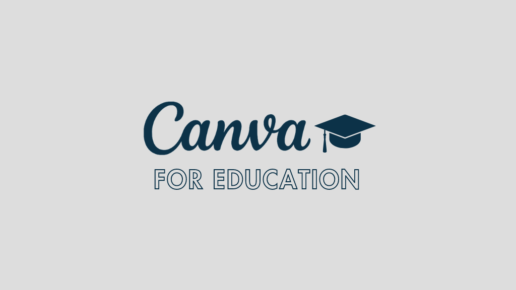Canva for Education — an image of the Canva logo plus a graduate's hat.