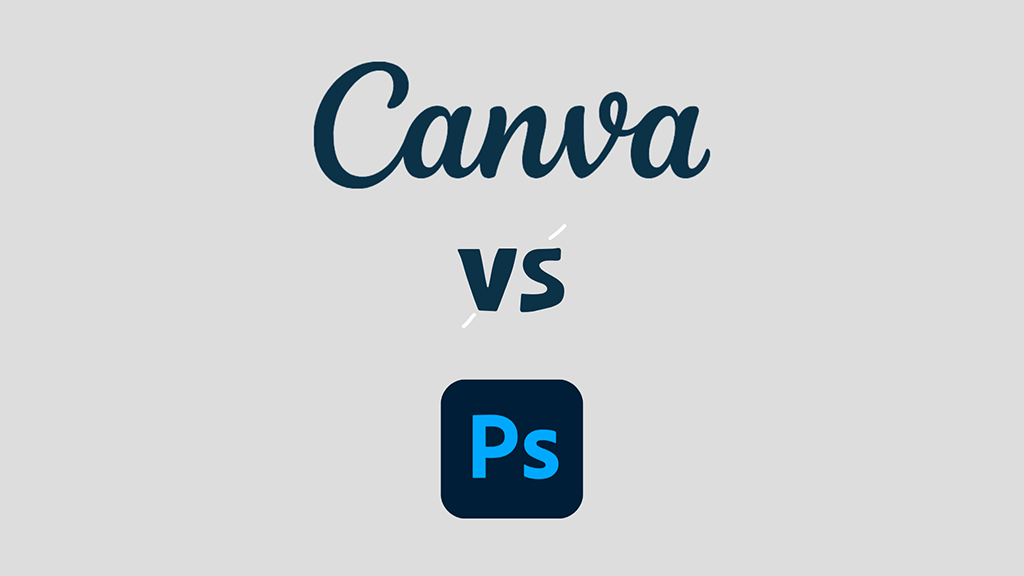 Canva vs Photoshop (the two company logos side by side)