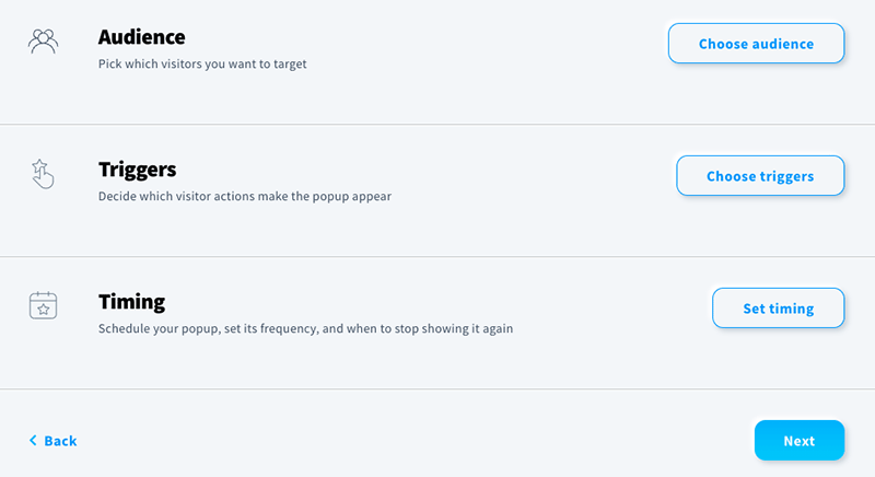 Form controls in GetResponse.