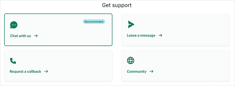 Shopify customer support options