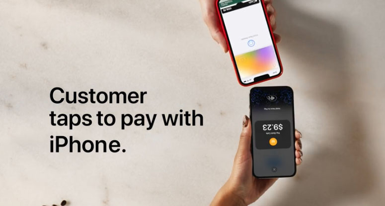 Tap to pay with iPhone.