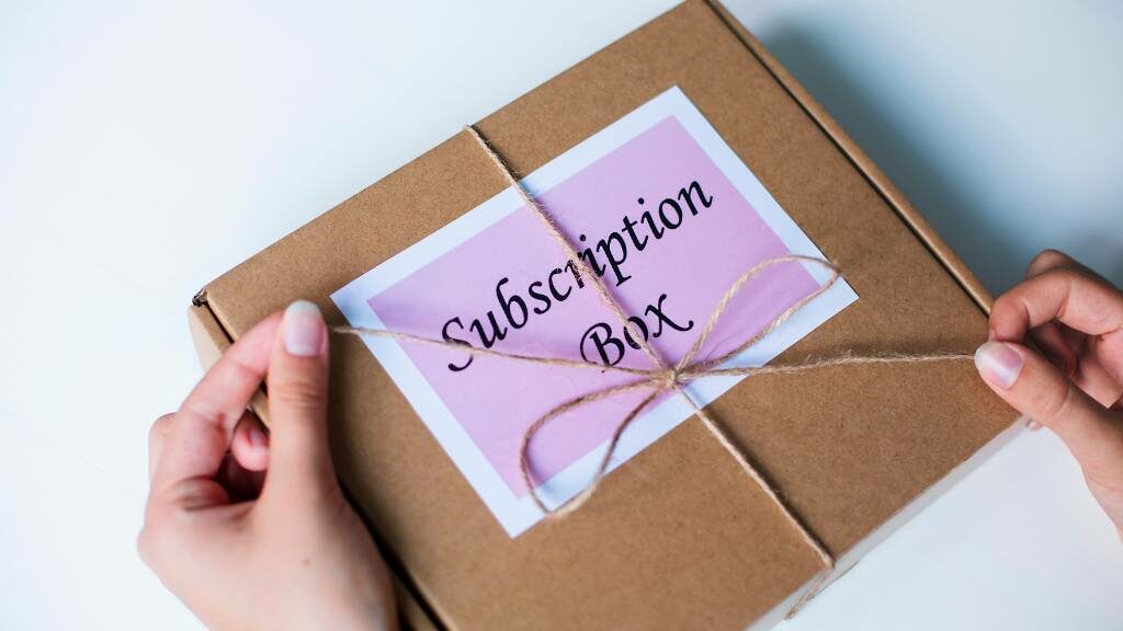 A subscription box