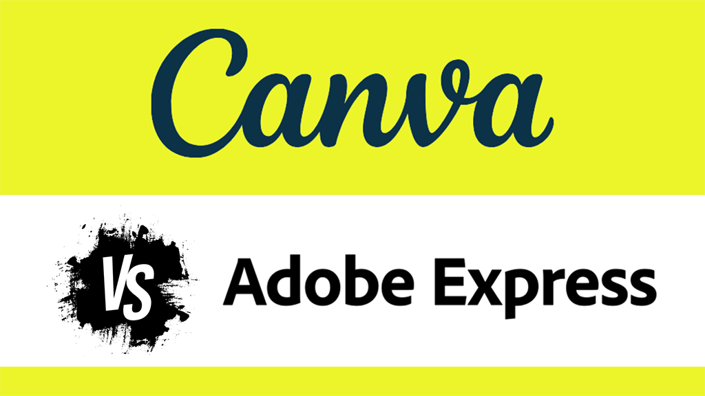 A video comparison of Canva and Adobe Express