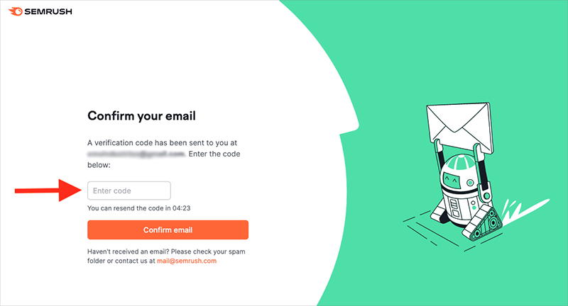 Confirming your email address is valid