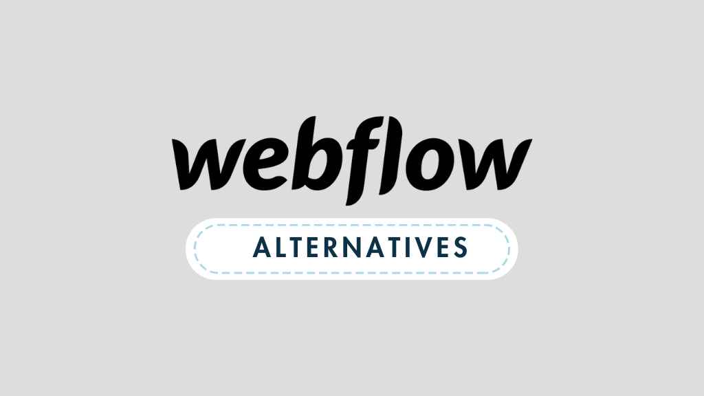 Webflow alternatives (image of the Webflow logo)