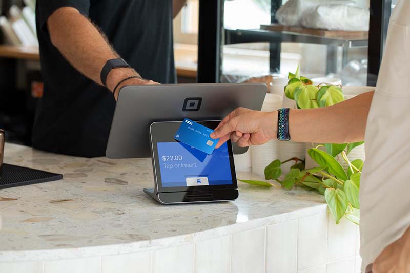 Square POS in use