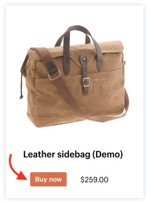 Example of a Shopify 'Buy Button'