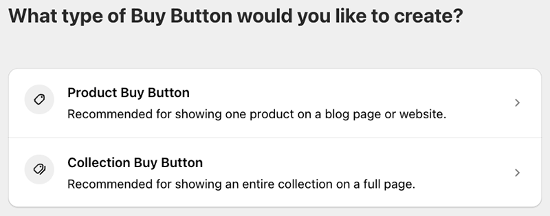 Creating a 'Buy Button' in Shopify