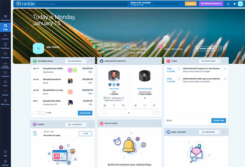 Nimble CRM Review (2024) — Full Pros and Cons - Style Factory